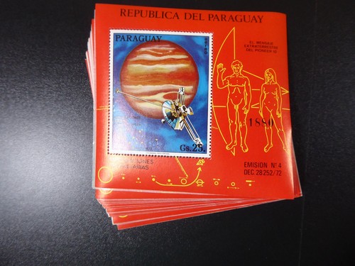 Paraguay 1973 20x blocco - paraguay,