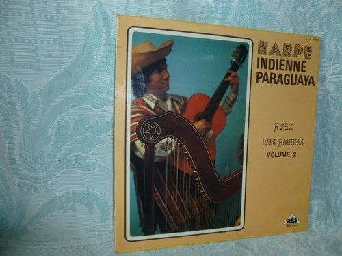 Harpe indienne paraguaya avec - harpe,