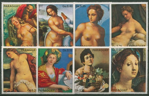 Quadro paraguay 1975 villa - paraguay,