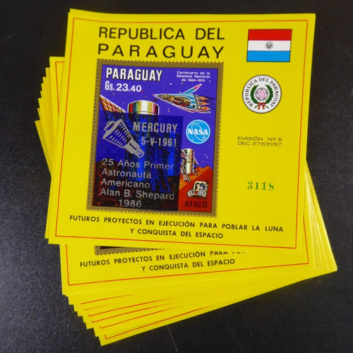 Paraguay 1986 30x blocco - 1986,,
