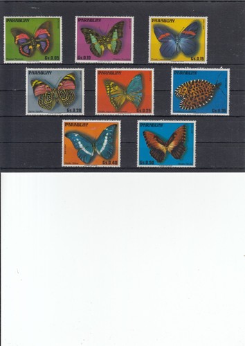 Paraguay 1976 lotto 2794-2801