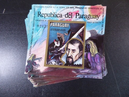 Paraguay 1971 21x blocco - paraguay, 1971,