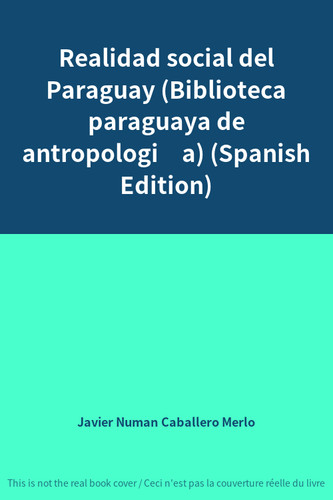 Realidad social del paraguay - social,