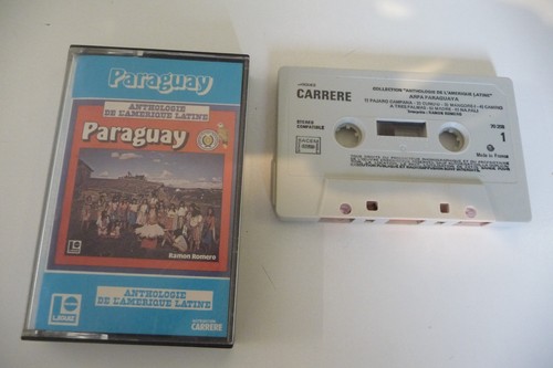 Arpa paraguaya audio tape - arpa,