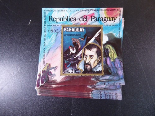 Paraguay 1971 21x blocco - paraguay,